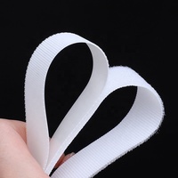 Sangle auto-agrippante en flanelle 100 % nylon super douce, écologique, pour vêtements de bébé, DIY, couleur personnalisée, sur mesure, vente en gros HSX