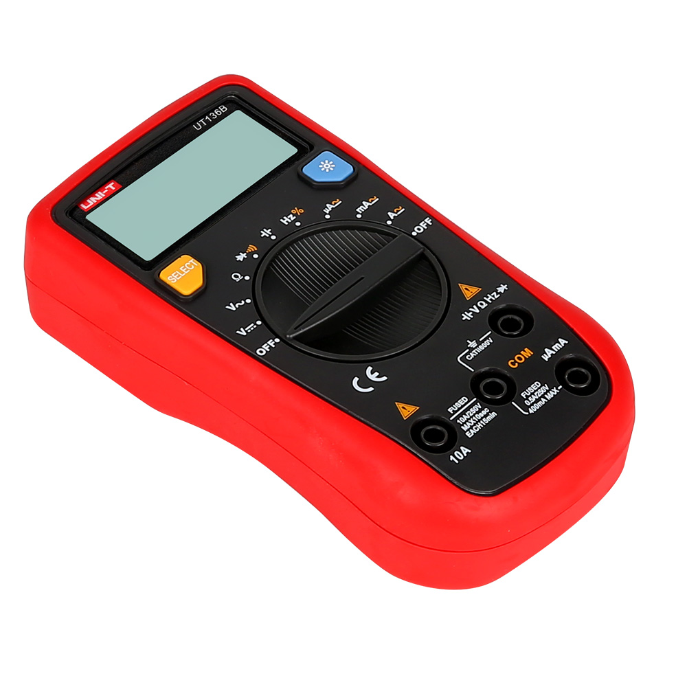 UNI-T UT890C/D True-RMS LCD Digital Multimeter Capacitance Meter