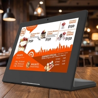 Tableta Android OEM Nueva de 10.1 Pulgadas Tipo L, Sistema POS Todo en Uno, Pantalla Táctil, Rockchip Quad Octa Core, Wi-Fi, POE, NFC, RFID