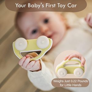 Giocattolo per bambini Push and Go auto giocattolo <span class=keywords><strong>in</strong></span> Silicone per alimenti facile da pulire - Product Image 6