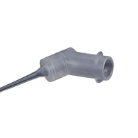 Aiguille Endo pour Irrigation Dentaire Double Trou Latéral 30G Seringue Endo Canal Radiculaire Aiguille de Lavage pour Seringue de Nettoyage