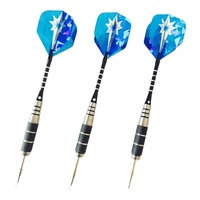 Fléchettes de sécurité professionnelles à embout métallique en aluminium, kit de 3 pièces de haute qualité, à vendre