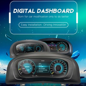 12,3'' LCD Digitales Armaturenbrett-Display für VW Passat B5 B5.5 Baujahre 1999-2006 Auto-Instrumententafel Virtuelles Cockpit - Product Image 4