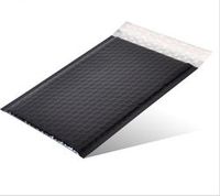 Pochette d'envoi Livraison personnalisée Emballage de courrier en plastique noir Enveloppes en poly Sac d'enveloppes à bulles pour emballage postal