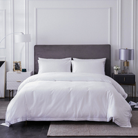 Ensemble de literie de luxe personnalisé pour hôtel : couvre-lit, oreillers et couvre-lit king size
