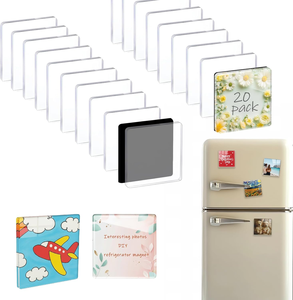 Imán Flexible y Duradero para Refrigerador, Imán Acrílico en Blanco para Decoración, Venta al Por Mayor - Product Image 1
