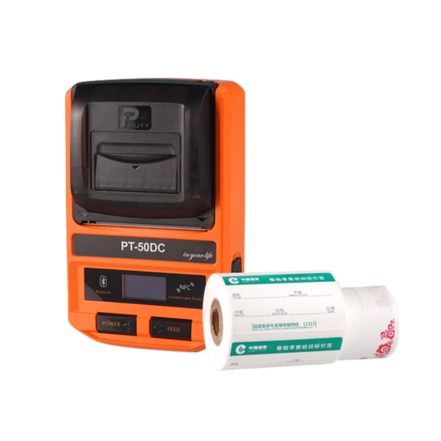 PUTY Wireless Imprimante Thermique Mini Thermal Ticket Food Label Printer Usb Barcode Printer Stock Small Printer Portable Mini