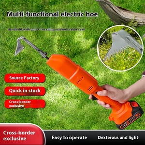 Machine à ameublir le sol alimentée par <span class=keywords><strong>batterie</strong></span> au lithium 21V, petite motobineuse sans fil pour la maison, micro-motobineuse manuelle électrique pour le jardin - Product Image 6