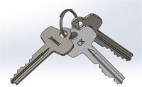 Cylindre de serrure de porte à perle professionnel 60mm Backset 3 clés avec face en té bon pré pour salle de bain