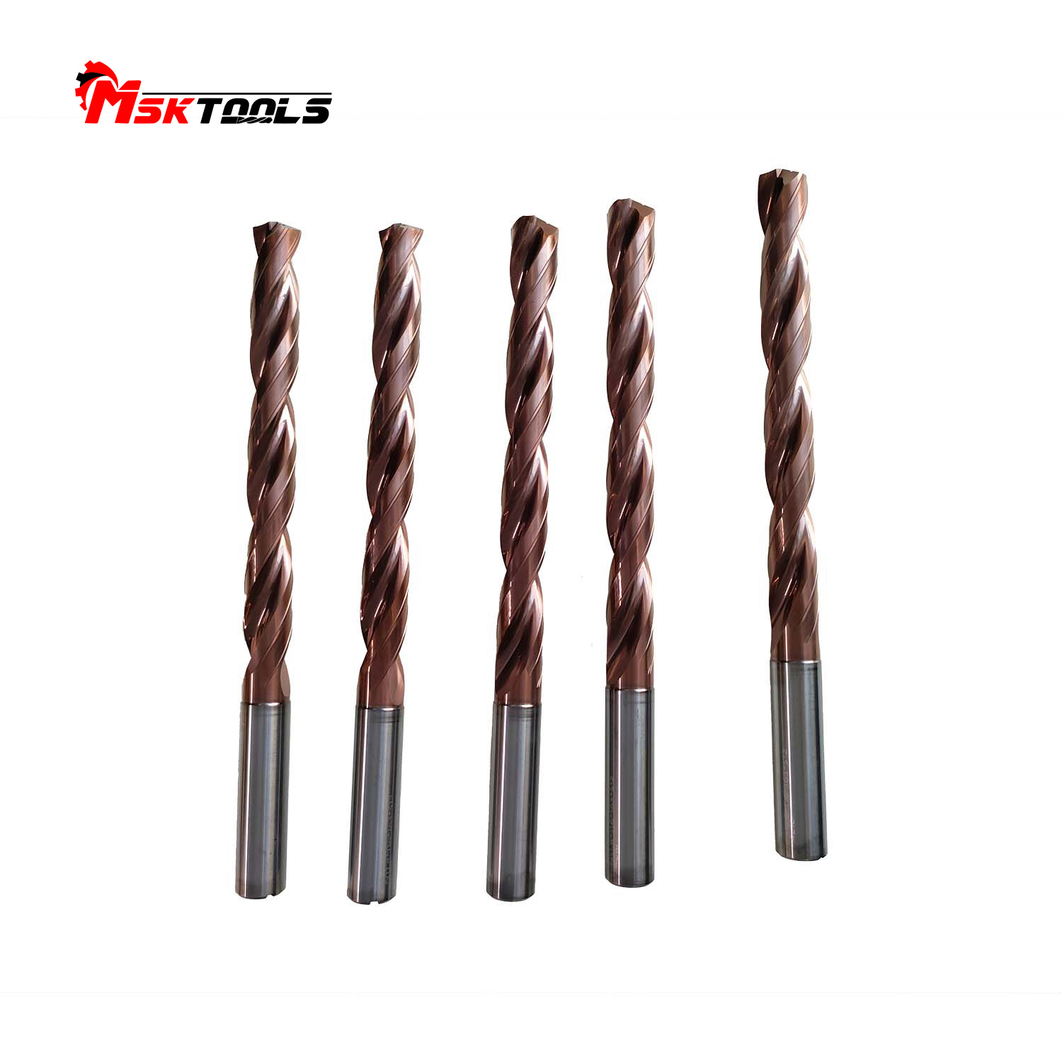 Durable Carbide Through Coolant Drills - Precision Twist Bits with Internal Coolant Channels