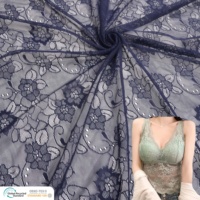 5034 # OEM Offre Spéciale robe de Lingerie tricotée Zeal, Tulle élastique Floral en nylon spandex 1.5m dentelle