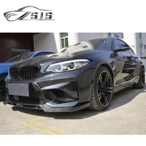 Factory Price F87 M2 V Style Carbon Fiber Material Front Bumper Lip Fit <strong>for</strong> F87 Car Body Kit Auto Front <strong>Diffuser</strong> F87 M2 Bumper - Product Image 5