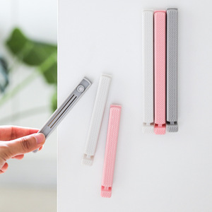 Sealing <b>Clips</b> Magnetic Reusable For Snacks Food Storage Grey Pink Minimalist Design - Product Image 3