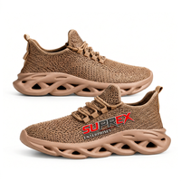 Chaussures de course sur route pour hommes, baskets de trail running minimalistes, en tissu extensible et maille respirante, athlétiques, basses, été-printemps