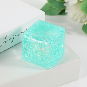 Pelotas Antiestrés de 5.5cm, Bolas de Azúcar con Forma de Cubo de Hielo, Juguetes Sensoriales para Aliviar la Ansiedad, para Niños de 5 a 7 Años, de Maltosa, para Apretar, para Niños y Niñas - Product Image 3