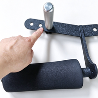 Câble de musculation Bt Bar avec rembourrage en mousse et bouton de réglage, accessoire de fitness multi-angles pour l'entraînement des biceps et des triceps