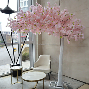 V25 seda <span class=keywords><strong>artificial</strong></span> flor de cerezo árbol flor de cerezo boda flor árbol para decoración al por mayor - Product Image 5