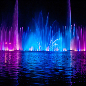 De estilo árabe portátil Venta caliente música bailando fuente con colorido RGB Led Luz - Product Image 5