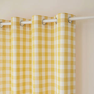 Cortinas a Cuadros Azul y Blanco de DaiRui, Paneles de Ventana con Diseño de Cuadros Vichy para Filtrar la Luz, para Sala de Estar y Dormitorio - Product Image 2