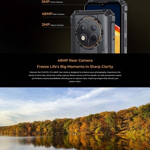 Desbloqueo Original para el Teléfono Inteligente Resistente G1, Versión Global, 6.5 Pulgadas, 10600mAh, 6GB+256GB, Android 14, Octa Core, 48MP, Francés - Product Image 5