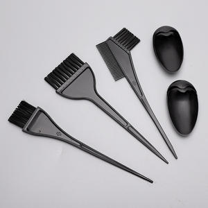 Salon de coiffure professionnel accessoires de mélange de couleur de cheveux ensemble produits de teinte de cheveux pour animaux de compagnie outils bol de teinture et brosse <span class=keywords><strong>à</strong></span> colorier - Product Image 2