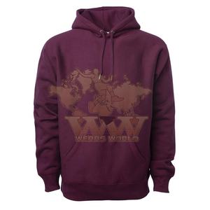 Pull à capuche athlétique pour hommes imprimé sur mesure 100% coton uni noir sweat-shirt pour les sports d'hiver en cours d'exécution tricoté - Product Image 3