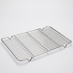Stainless Steel Cooling Rack Welded <b>Wire</b> <b>Mesh</b> Cutting & Welding Processing Square Hole Design for Fence - Product Image 1