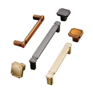 Pomo de Puerta de Gabinete Clásico de Lujo Moderno, de Latón y Aleación de Zinc, Herraje para Muebles de Baño, Hotel, Cocina, Dormitorio y Cómoda - Product Image 4