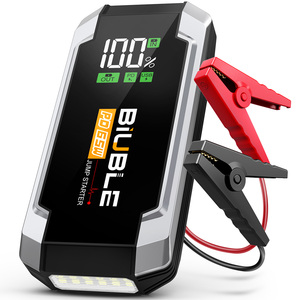 เครื่องช่วยสตาร์ทมอเตอร์ไซค์อเนกประสงค์ขั้นสูง พร้อมแบตเตอรี่ 26800mAh กระแสไฟสูงสุด 6000A ใช้งานได้กับรถหลากหลายรุ่น รองรับการชาร์จแบบสองทิศทาง PD65W - Product Image 1