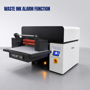 Impresora UV Compacta Vigojet 4260 para Etiquetas de Huevos y Cristales, Transferencia DTF, Funciona con Medición de Altura Láser, Cama Plana de 420x600mm - Product Image 1