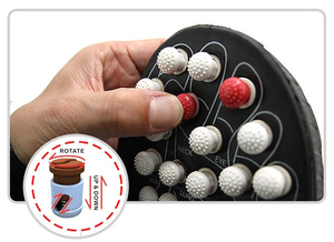 Masseur de pieds thérapeutique Pantoufles pour l'arthrite de la fasciite plantaire et le soulagement des douleurs articulaires - Product Image 4