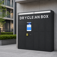 Système de casiers intelligents pour blanchisserie commerciale, service en libre-service 24h/24 et 7j/7, collecte et livraison de vêtements