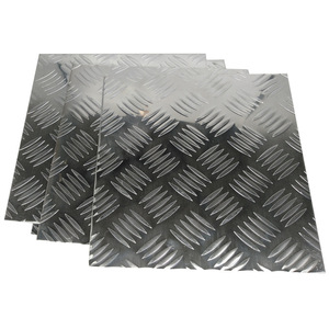 Tôle d'aluminium gaufrée antidérapante à cinq nervures Minglufa Aluminum Industry 1060, 0,6 mm-10 mm*1220*2440, pour camion frigorifique - Product Image 3