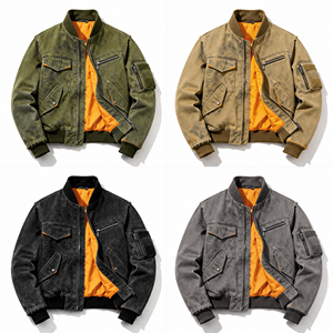 Factory Supplier 2026 Men Casual Vintage <strong>Jacket</strong> 100 Cotton Ripped and Embroidered <strong>Punk</strong> Canvas <strong>Jacket</strong> - Product Image 3