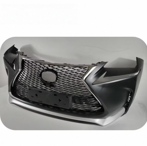 Nouveau Kit Carrosserie Automobile de Haute Qualité F-Sport, Moulures de Pare-chocs Avant et Radiateur Scintillant pour NX200t 2014-2016, Gris Argenté et Noir - Product Image 5