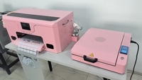 Machine d'impression numérique DTF de bureau A3 à estampage à chaud, imprimante thermique pour vêtements à encre blanche, contrôle intelligent, impression couleur