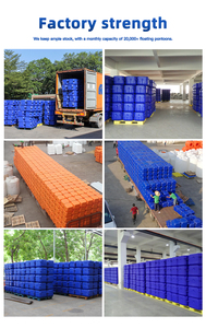 Jetées flottantes et bouées durables en HDPE, ponton flottant en cube, ponton flottant pour la pêche - Product Image 6