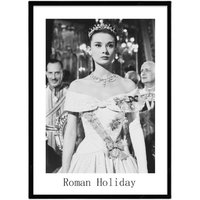 Klassische Romantische Italien-Szene Wandkunst Vintage Hollywood-Stil Filmplakat für Boutique Bar Café Nachttisch-Dekoration Gerahmte Drucke
