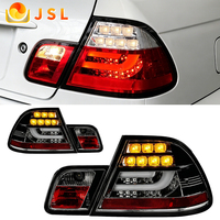 Feux arrière de voiture JSL, feux arrière modifiés, feux arrière LED, clignotants, feux de freinage pour BMW Série 3 E46 1998-2005