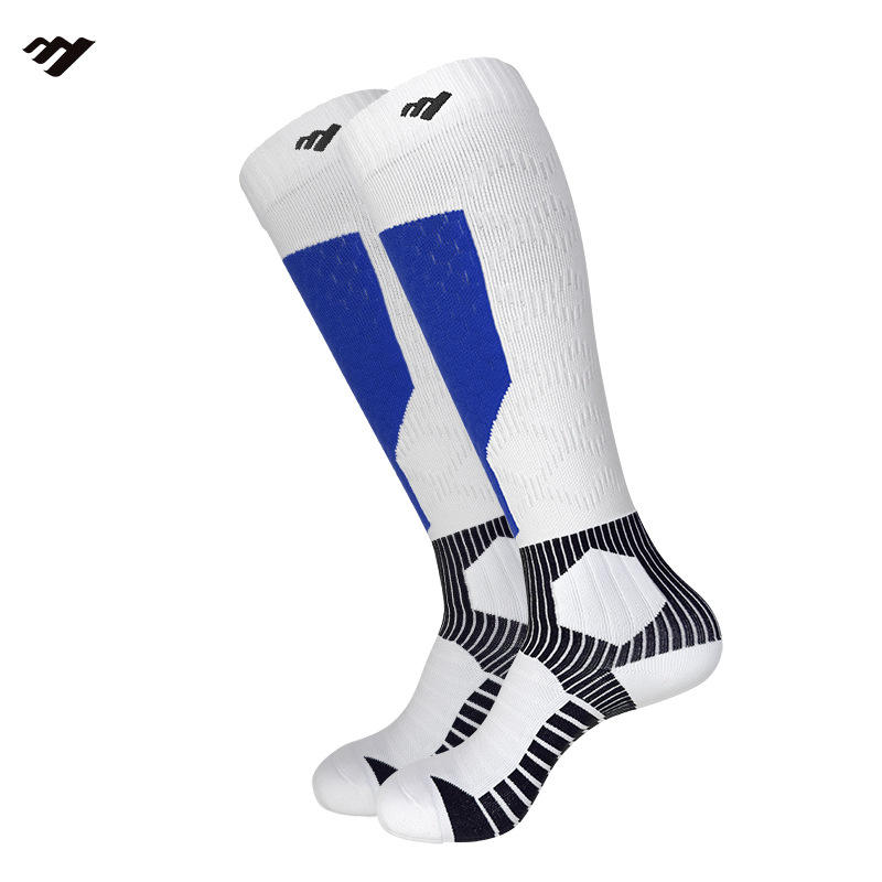 White and Blue Markings