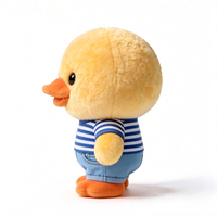 Peluche Canard Personnalisée avec Logo en Gros – Adorable Canard Jaune en Peluche pour Fêtes d'Enfants