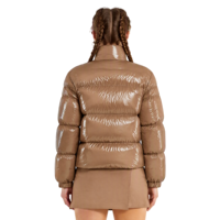 Veste en duvet d'hiver pour femmes, coupe-vent, coupe-vent, mince, à capuche, manteaux pour femmes