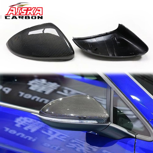 Coque de rétroviseur latéral en fibre de carbone AISKA pour Volkswagen VW Golf 7 Mk7 R GTI 2013-2018 - Product Image 1