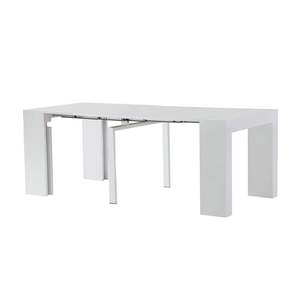 Meubles de salle à manger modernes de luxe époxy bois en bois extensible <span class=keywords><strong>table</strong></span> à manger chaise <span class=keywords><strong>table</strong></span> de restaurant 8 places pliant - Product Image 4