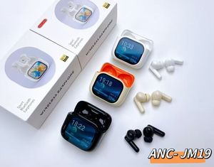 JM19 หูฟังไร้สาย TWS รุ่นขายดี พร้อมระบบตัดเสียงรบกวน AI ANC หน้าจอสัมผัส BT5.4 แสดงผลแบบดิจิตอล กันน้ำระดับ IPX5 เสียงเบสทรงพลัง <span class=keywords><strong>156</strong></span> - Product Image 1