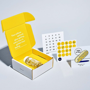 Fabrication de boîtes d'expédition, boîtes d'avion personnalisées de couleur, matériaux recyclés, doublure en éponge, logo personnalisé imprimé, vêtements durables - Product Image 5