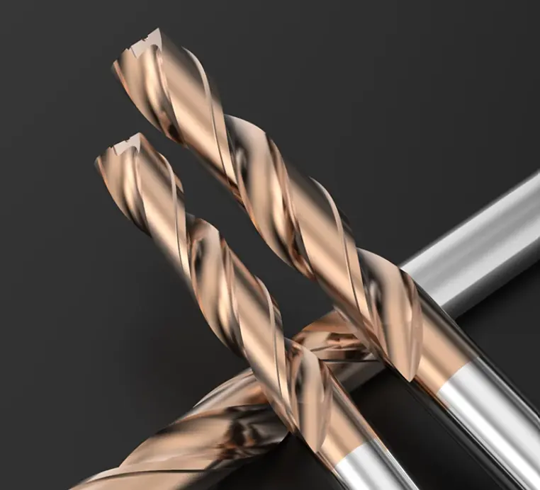 Venda quente Carbide Twist Drill Para Die Aço Ferro Fundido Aço Inoxidável Cnc Metal Drilling Tool Tungsten Broca