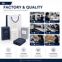 Emballages en papier pour parfums de luxe en gros, boîtes rigides personnalisées, sacs en papier, kits d'échantillons, OEM
