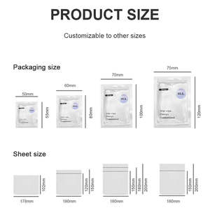 OEM Individually Wrapped Disposable Travel Size Natural Singles Face <b>Cleansing</b> Mini Makeup Remover <b>Wipes</b> - Product Image 5