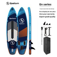 Planche à pagaie gonflable souple en PVC, modèle EN-5, pour le surf, la pêche et le yoga aquatique
